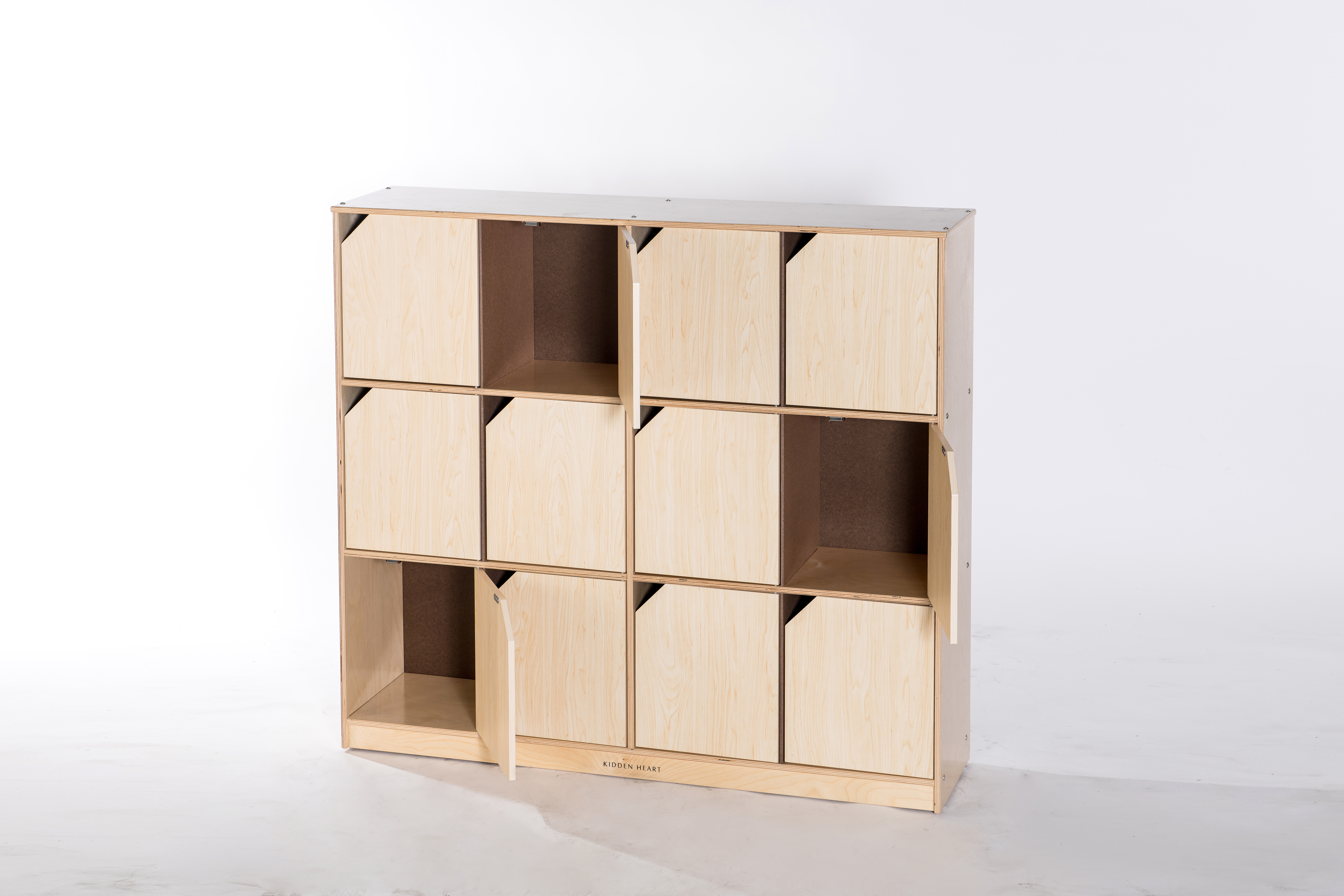SD304 Birch plywood Storage unit with door